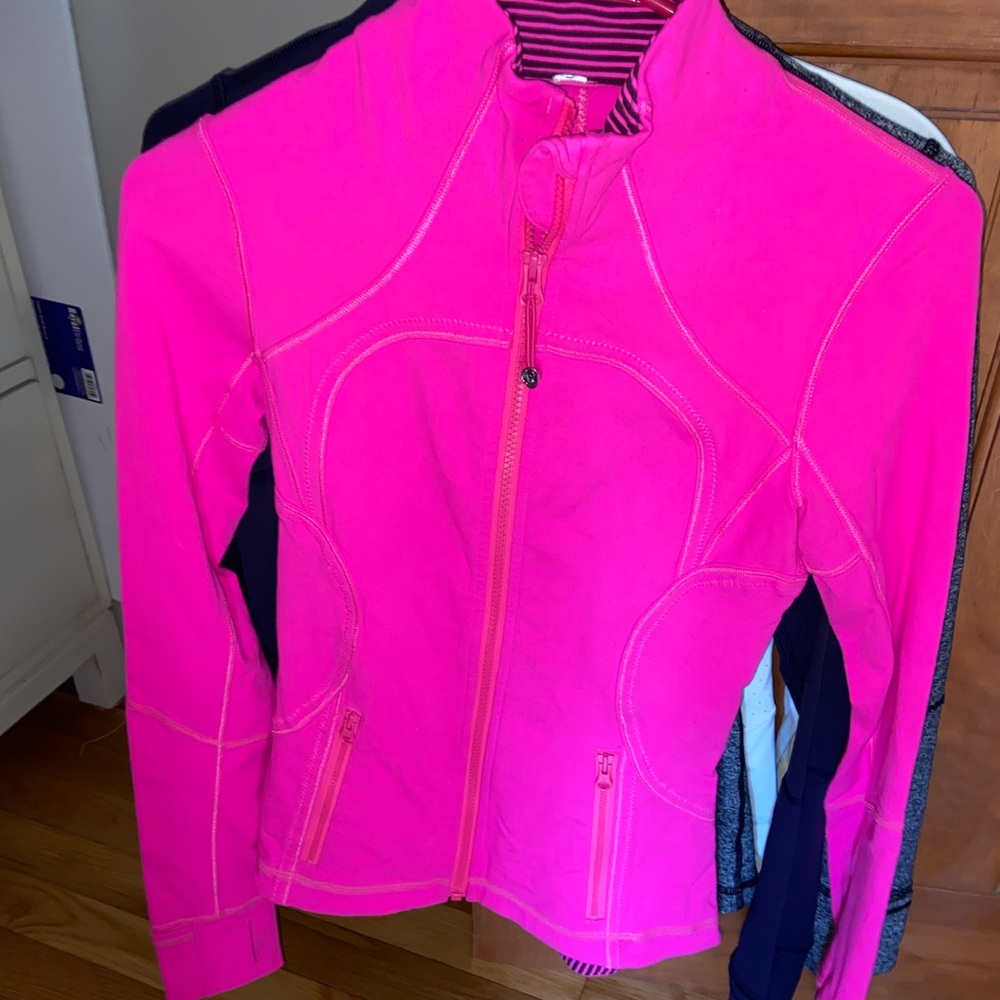 Pink Lululemon Define Jacket